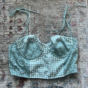 Urban Outfitters Floral Crop Top